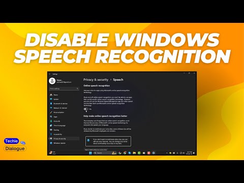 How to Disable Windows Speech Recognition - Step-by-Step Guide [2025]