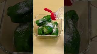 まるごとピーマンのお浸し🫑 #料理 #時短料理 #簡単レシピ #レシピ動画 #レンチン #ピーマン #shorts