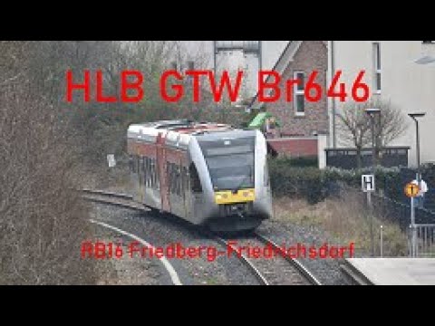 TripReport: HLB RB16 Friedberg - Friedrichsdorf im Stadler GTW Br 646 (2. Klasse)