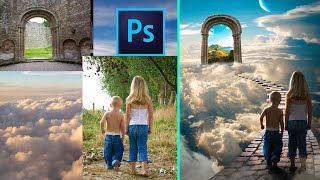 The Heaven Gate Photoshop Manipulation|Tutorial