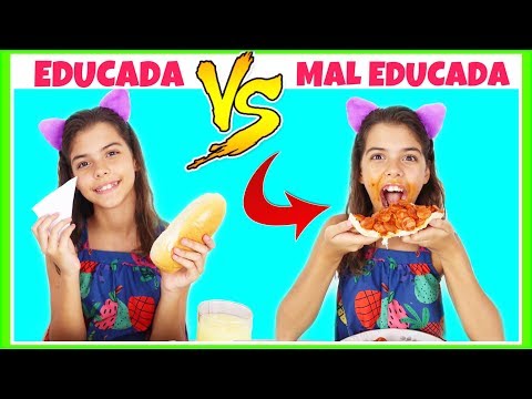 Novelinha TIPOS DE CRIANÇA EDUCADA VS MAL EDUCADA #1 | NICOLE DUMER