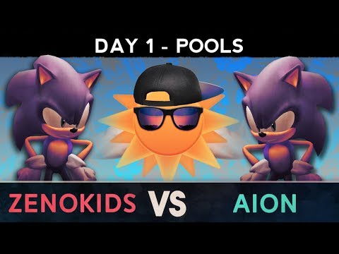 EBB Day 1 - POOLS ft. Zenokids (Sonic) VS Aion (Sonic)