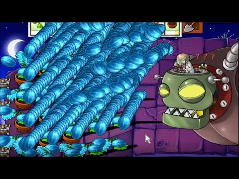99999 Winter Melon vs 99999 Gargantuar vs Dr. Zomboss - Plants vs Zombies