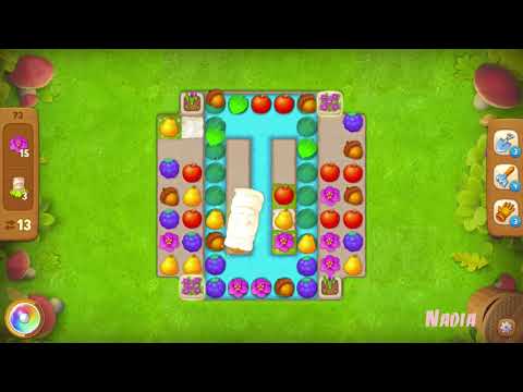 Gardenscapes Level 73. No Boosters used