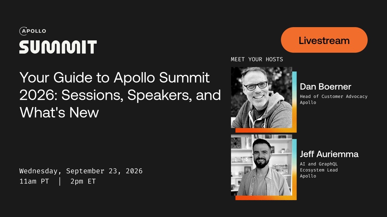 Your Guide to Apollo Summit 2026: Sessions, Speakers, and What's New