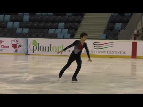 2016 Santa Claus Cup: Ömer Efe SAYICI (TUR) - FS Adv. Novice BOYS short program