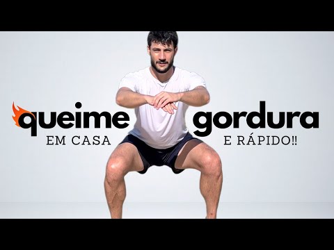28 Min de CARDIO EM CASA para queimar 740 calorias ( Queima gordura até depois do treino )
