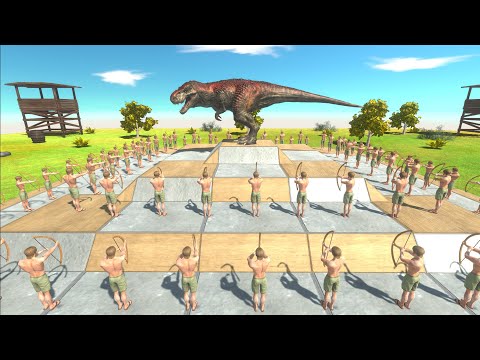 100X Archie the archer vs every unit - Animal Revolt Battle Simulator