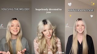 You Sing Melody CHALLENGE: HARD - Tiktok Compilation