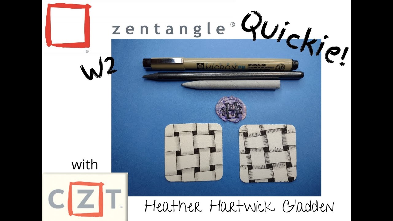 Zentangle® Quickie: W2