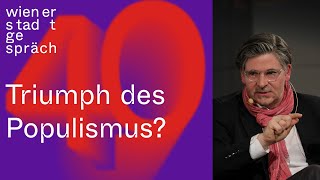 Jan-Werner Müller: Globaler Triumph des Populismus? | Wiener Stadtgespräch