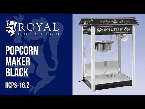 video - Popcorn Machine - black roof