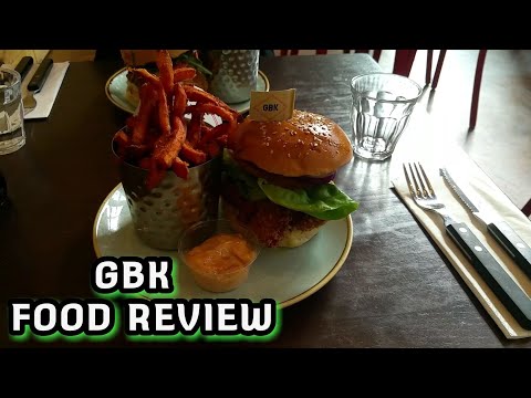 Gourmet Burger Kitchen (GBK) Food Review