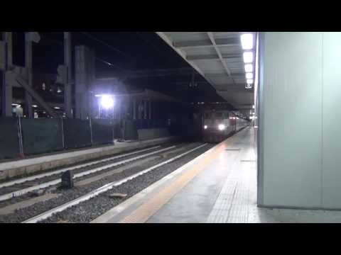 E656.028 in partenza con l' ICN 1955 Roma Termini - Siracusa/Palermo Centrale