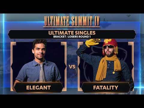 Elegant vs Fatality - Ultimate Singles: Bracket LR1 - Ultimate Summit 4 | Luigi vs Cpt Falcon