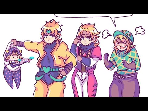 Johnny VS Dio Brandos JoJo Comic Dubs