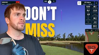 I Tried to Break Par in a Championship Tournament | Square Launch Monitor | Simulator Golf Tour