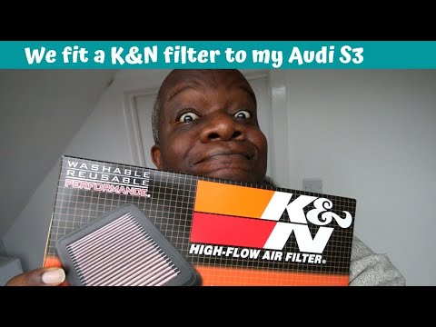 We fit a K&N filter to the audi S3