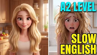     What Happened to My Mom’s Hair? | Easy English Listening Practice Story (A2 Level)
