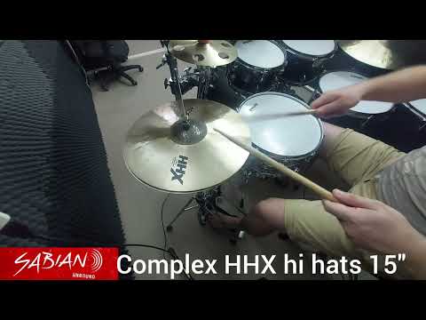 Sabian HHX complex hi hats 15" 