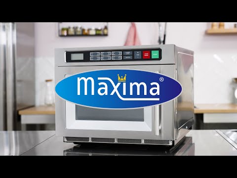 Maxima Mikrov&aring;gsugn - 1800W - 20 program - Tallrikar upp till &Oslash; 36 cm - 2 niv&aring;er