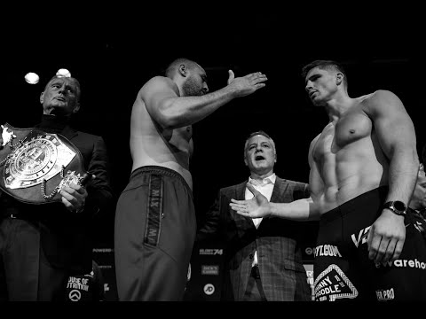 Staredown! BADR & RICO faced off today at the COLLISION 2 weigh-ins!