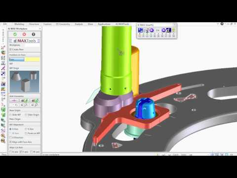 AI MAX Workplane Brief Overview - AI MAXTools for Creo Elements/Direct (CoCreate)