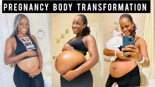 Pregnancy Body transformation | 4months PostPartum Update #momof3
