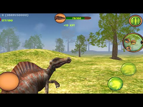 Life of Spinosaurus - Survivor Android Gameplay #3 / Dinosaur Sim Game - YouTube