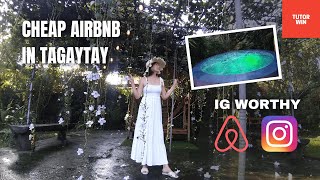 Cheap Airbnb Listing In Tagaytay | IG Worthy | Christmas Season