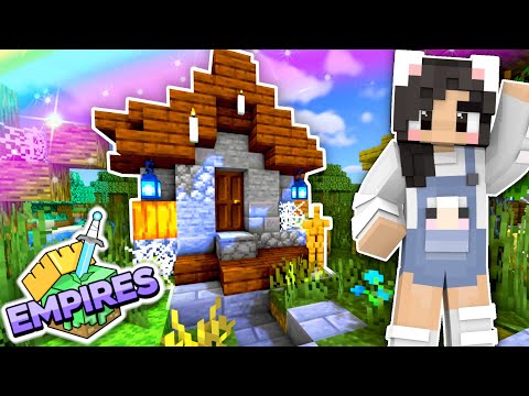 💙Building A Halloween Town! Empires SMP Ep.26 [Minecraft 1.17]