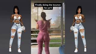 Put your hands up and Bounce for 100k likes | Mia Laura tiktok challenge 24