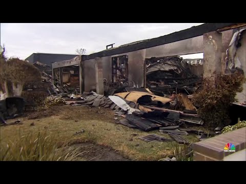 Several homes destroyed after wildfire hits Southern California