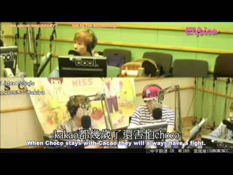 [ENG] Cacao (Sungmin's dog) Vs. Choco (Eunhyuk's Dog)