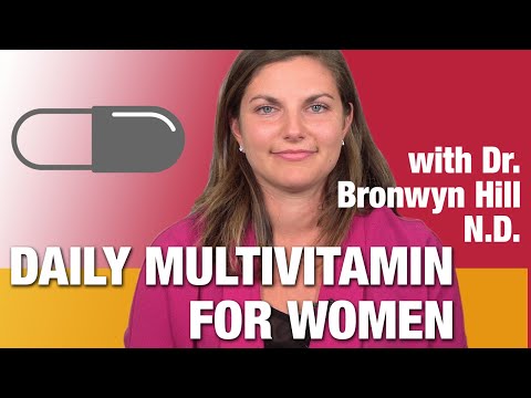 MegaFood Women's One Daily - Hormonal Balance Tablet with Naturopathic Doctor Bronwyn Hill