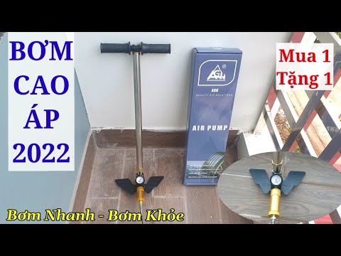 BƠM CAO ÁP DÙNG CHO SÚNG PCP | BƠM CAO ÁP 2022 - BƠM NHANH - BƠM KHỎE - 5 PHÁT 200 CÂN