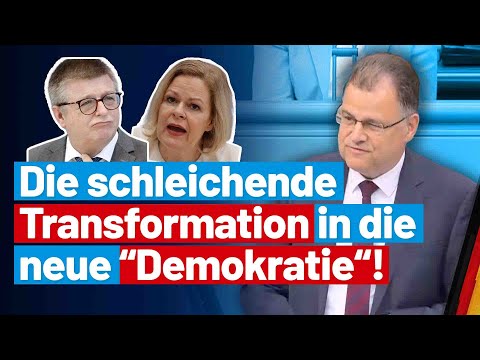 Neue „Demokratie“= Unfreiheit und keine Opposition! Jürgen Braun - AfD-Fraktion im Bundestag
