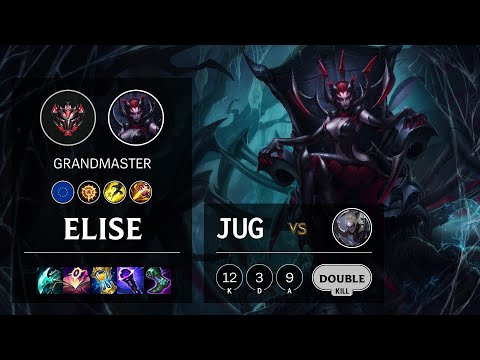 Elise Jungle vs Diana - EUW Grandmaster Patch 11.15