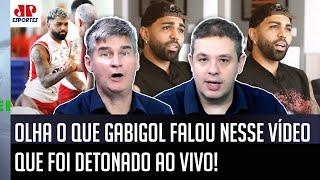 "É LAMENTÁVEL o que o Gabigol tá FAZENDO, cara! Ele FALAR ISSO é..." OLHA esse DEBATE no Flamengo!
