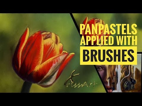 PanPastels with Brushes | How to use 2018