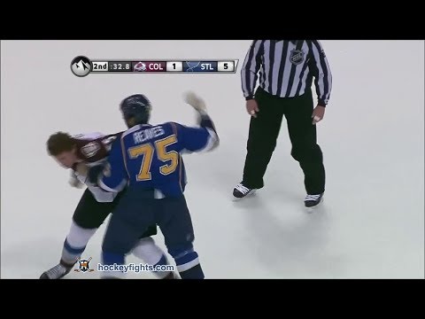 Cody McLeod vs Ryan Reaves Nov 14, 2013