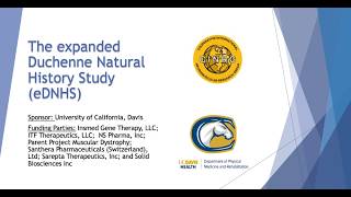 Webinar: Understanding the Expanded Duchenne Natural History Study (eDNHS)