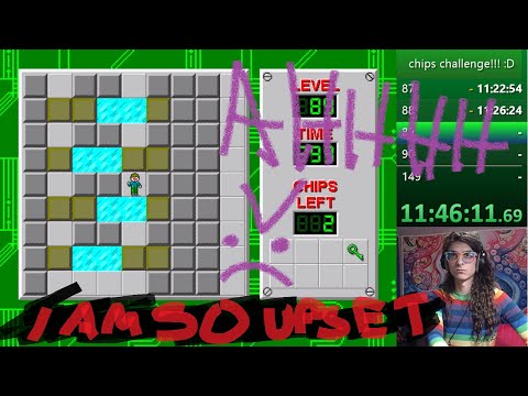 almost quitting my childhood dream - chips challenge levels 85 through 89