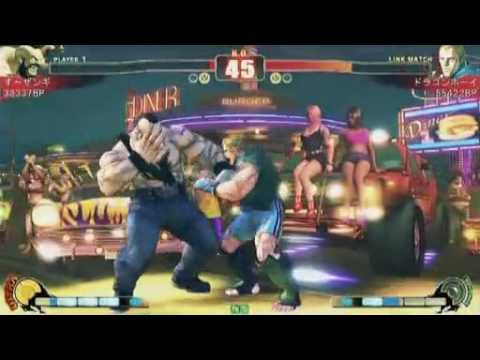 Suuzangi (Zangief) & Teima (Chun-Li) vs Dragon Boy (Abel) & Hagejin (Zangief) [Kumagai Magician]