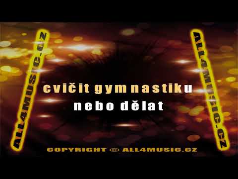 KJ1091 TUČNÝ MICHAL-Já tajně cvičím (Karaoke verze)