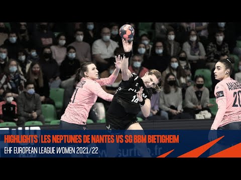 HIGHLIGHTS | Round 1 | Neptunes de Nantes vs SG BBM Bietigheim | EHF European League Women 2021/22