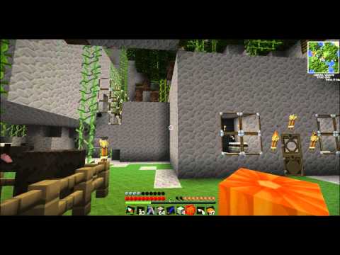 Minecraft 1.2.3: Let's Play Ep. 4 - Security and Equivalent Exchange