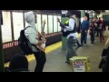 Michael Jackson Black Or White Guitar Duo New York Subway Brooklyn February 2011