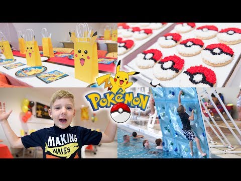 Cohen's Best Ever Pokemon 6th Birthday Party!
