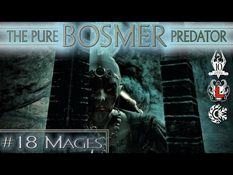 The Pure BOSMER Predator - 18 - MAGES - Skyrim AE Legendary Survival Playthrough